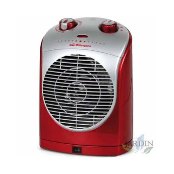 Calefactor Termoventilador de Baño Jata. Bajo Consumo. Cerámico. 1500 W.  Calor y Aire Frío. JCTC1920