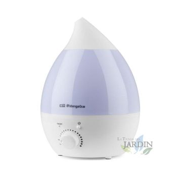 Humidificador Ultrasónico Orbegozo. Dos Salidas De Vapor, Ajustable 360º.  Potencia: 30 W. con Ofertas en Carrefour