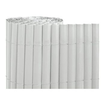 Cañizo Pvc Doble Cara Jardín, Balcón Y Terraza 1 X 3 Metros Blanco con  Ofertas en Carrefour