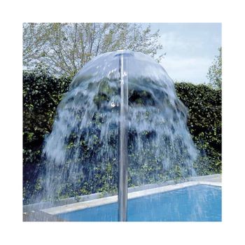 Seta Inox De Agua Para Piscina De Ø 285 Mm En Acero Inoxidable Aisi-316 Pulido.