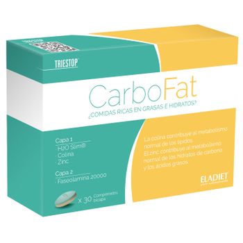 Triestop Carbofat Eladiet 30 Comprimidos