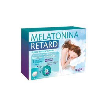 Melatonina Retard 1.85mg 30 Comprimidos Eladiet