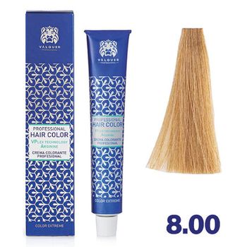 Tinte Valquer Vplex 60 Ml 8.00 Rubio Claro Doble Cobertura