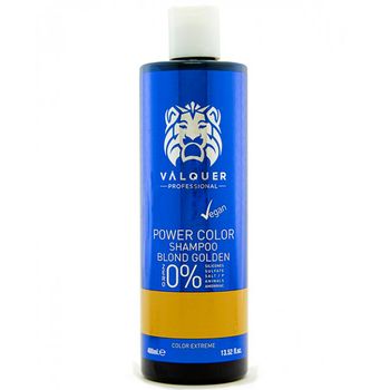 Valquer Power Color Champú 400 Ml Rubio Dorado