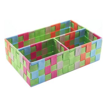 Caja Con Compartimentos Multicolor