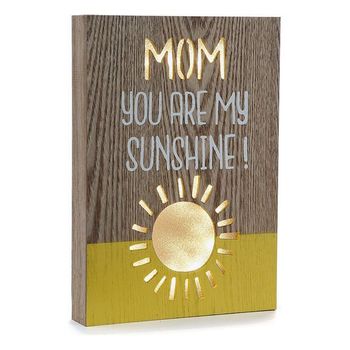 Caja Decorativa Mom Sunshine Madera (3,5 X 28 X 20 Cm)