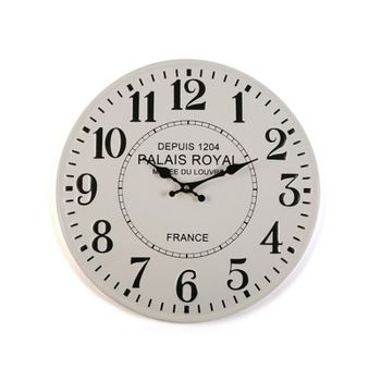 Signes Grimalt By SIGRIS - Reloj Pared con mecanismo Blanco de Metal Y  Cristal, Reloj Reloj Vintage Pared Reloj Pared Vintage 60x9x60cm