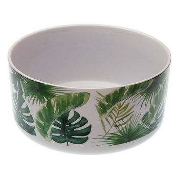 Ensaladera New Leaves Porcelana (22,2 X 11 X 22,2 Cm)