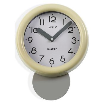 Reloj De Pared Plástico (5 X 26,5 X 19,5 Cm)