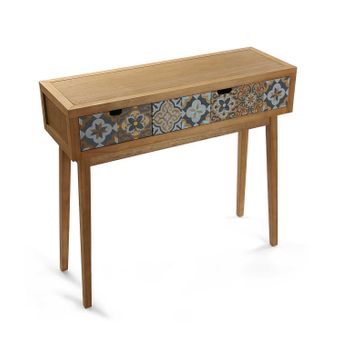 Mueble Recibidor Estrecho Para La Entrada O El Pasillo, Mesa Consola, Gris, 81,5x30x90cm