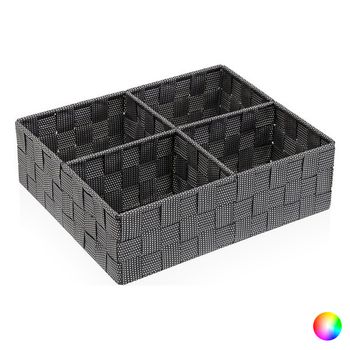 Caja Con Compartimentos Textil (27 X 10 X 32 Cm)