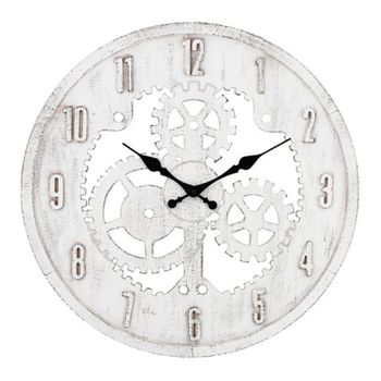 Reloj De Pared Old Madera (60 X 60 X 4,5 Cm)