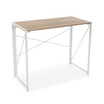 Mesa Escritorio Para El Ordenador, Mesa Para La Habitación O Estudio. Mesa Gaming, Blanco, 74x45x90cm