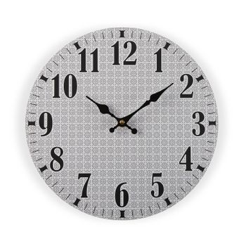 Reloj De Pared Medeiros Madera (4 X 29 X 29 Cm)