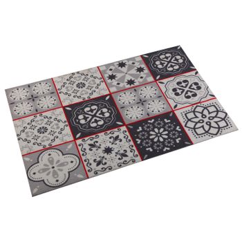 Alfombra Cocina Grey Mosaic