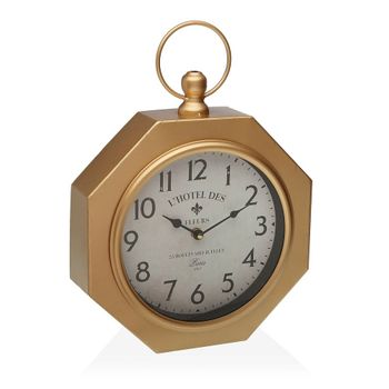 Reloj De Pared Versa Gl Metal (28 X 8 X 40 Cm)