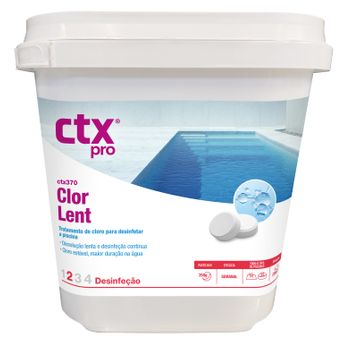 Ctx-370 Clorlent Tricloro Comprimidos 250gr