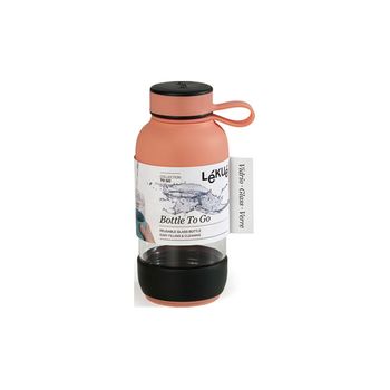 Botella To Go Coral Marca Lekue