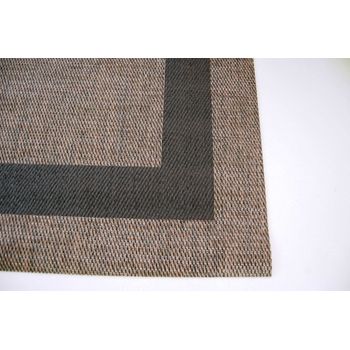 Alfombra De Vinilo-greca Beige 170x240 Cm.