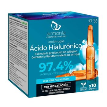 Acido Hialuronico Antiarrugas 10amp.armonía Cosmética Natural