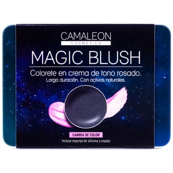 Camaleon Cosmetics Magic Blush Negro Colorete Tono Rosado