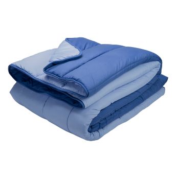 Juego De Sábanas Algodón Combinado Mery Aqua Cama 150cm + 2 Almohadas  Donegal Collections con Ofertas en Carrefour