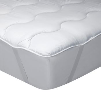 Topper De Fibra Hueca Siliconada Ecolofil 3cm 135x190cm Classic Blanc