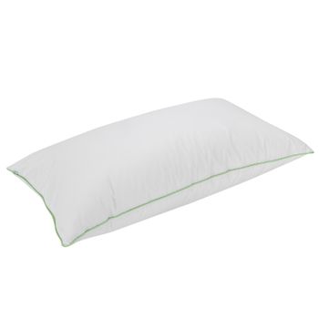 Pikolin Home - Almohada de plumas y plumón de Oca 40x70 cm Doble Funda 100%  algodón, Extraconfort - Firmeza Baja : : Hogar y cocina