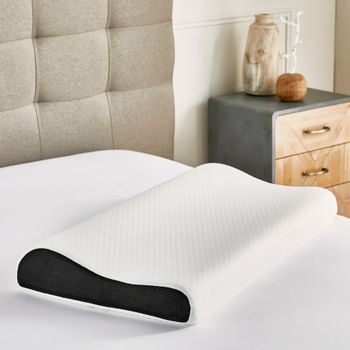 Almohada Viscoelastica Negra Talla Europea 60x40 con Ofertas en Carrefour