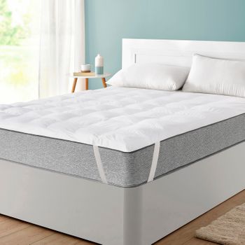 Topper Sobrecolchón Viscoelástica Tourmalina 4d 150x190 Cm Ecode con  Ofertas en Carrefour