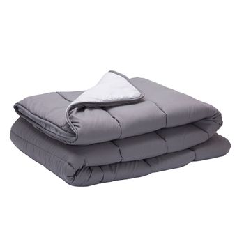 Relleno Nórdico 300gr Bicolor Reversible Cama 150/160cm 240x220cm Grante/  Gris Donegal Collections con Ofertas en Carrefour