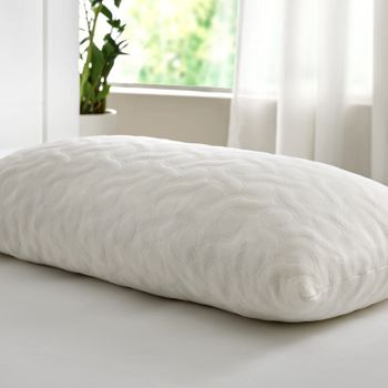 HOME MERCURY- Almohada viscoelástica Suave y Relajante Aloe Vera Fresh 3D,  Doble Cara (Invierno y Verano), Funda con Cremallera. (135 CM)