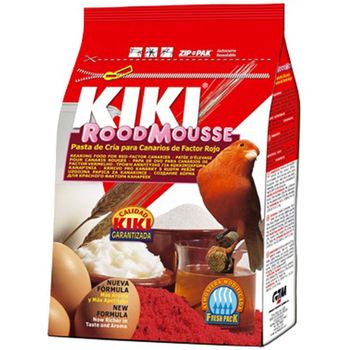 Pasta De Cría Roja Kiki Rood Mousse Rojo Paquete 1 Kg.