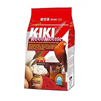 Pasta De Cría Roja Kiki Rood Mousse Rojo Paquete 300 Gr.