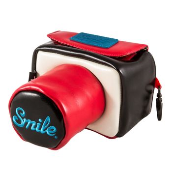 Funda Protectora Para Cámara Reflex, Dslr De Piel Sintética Smile Im Casual Pin Up Style