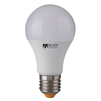 Bombilla Led Esférica Silver Electronics 980927 E27 10w Luz Cálida