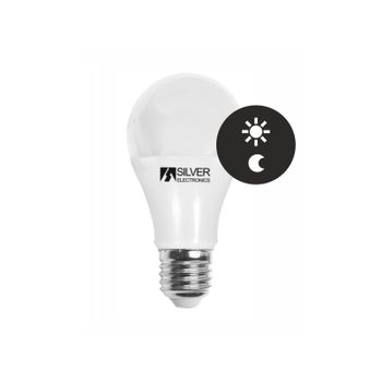 Bombilla Led Con Sensor Crepuscular Silver Electronics