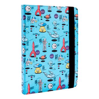 Funda Universal Tablet Silverht Estampada Space Blue 9 A 10