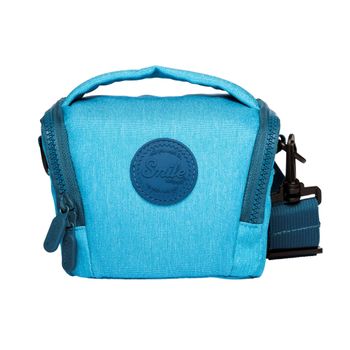 Bolsa Protectora Para Cámara Fotográfica Mirrorless O Compacta Smile Smart Tiny Azul