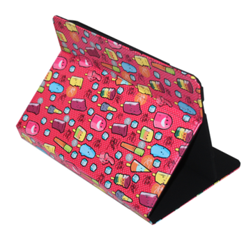 Funda Soporte Universal Tablet 10.1 . Graffiti Roja