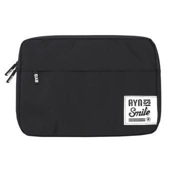 Funda Para Portátil Y Tablet Hasta 13 Y 14 Pulgadas Smile Sleeve Akira Black Impermeable Negro