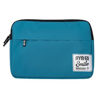 Funda Para Portátil Y Tablet Hasta 13 Y 14 Pulgadas Smile Sleeve Akira Blue Impermeable Azul