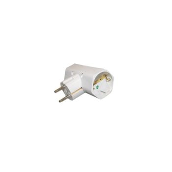 Adaptador 3 tomas europlug 10A frontal - Bricoled