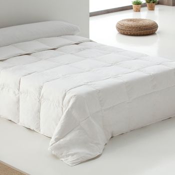 Relleno Nórdico Plumón 90% Belnou Duvet Cama 90 Cm Blanco