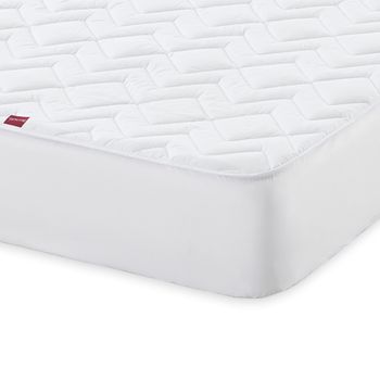 Vipalia Protector de Colchon Acolchado Reversible. Funda Cubre Colchon.  Comodo Silencioso Ajustable Higienico Lavable. Calidad. Microfibra.  Fabricado en España. Cama 80 cm - Conforama