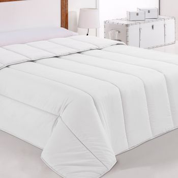 Relleno Nórdico Tacto Seda 400 Gr Belnou Cama 90 Cm Blanco