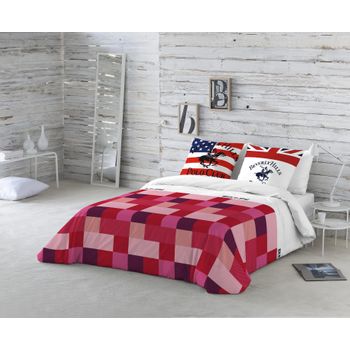 Funda Nórdica Atlanta Rojo Beverly Hills Polo Club Cama 150