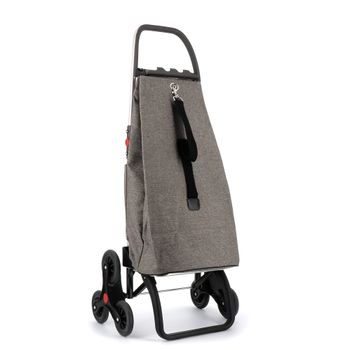 Carro Rolser Ecosak 6 Ruedas Sube Escaleras Plegable - Granito