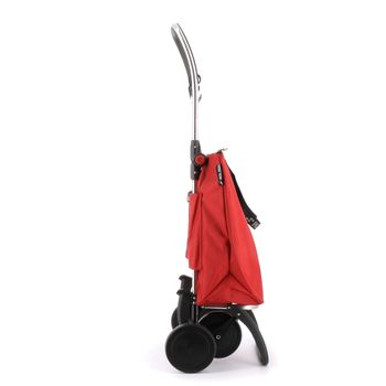 Carro Rolser Mini Bag Plus Mf 4 Ruedas Plegable - Rojo