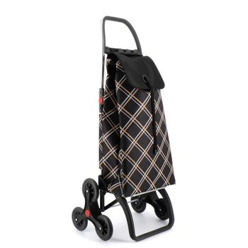 Carro Rolser I-max Chiara 6 Ruedas Sube Escaleras Plegable - Negro